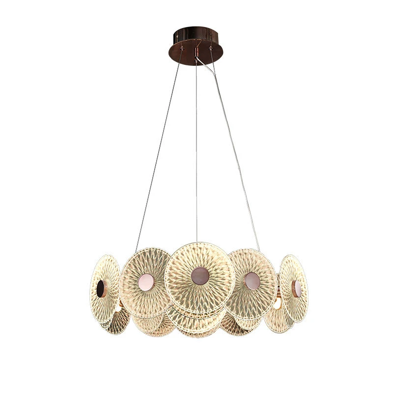 

Hot Selling Modern Decoration Metal 54w 72w Indoor Living Room Hotel Hanging Led Chandelier