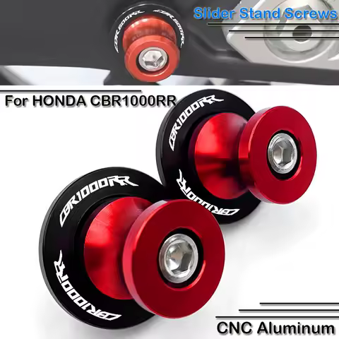 For Honda CBR 1000RR CBR1000RR CBR 1000 RR 2004-2019 2007 2018 2008 Motorcycle Accessories stands screws Swingarm Spools slider