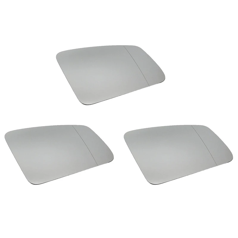 3X Car Door Side Heated Wing Antifog Heated Rearview Mirror Glass For Mercedes-Benz S/C/E-Class W212 W204 W211(Right )