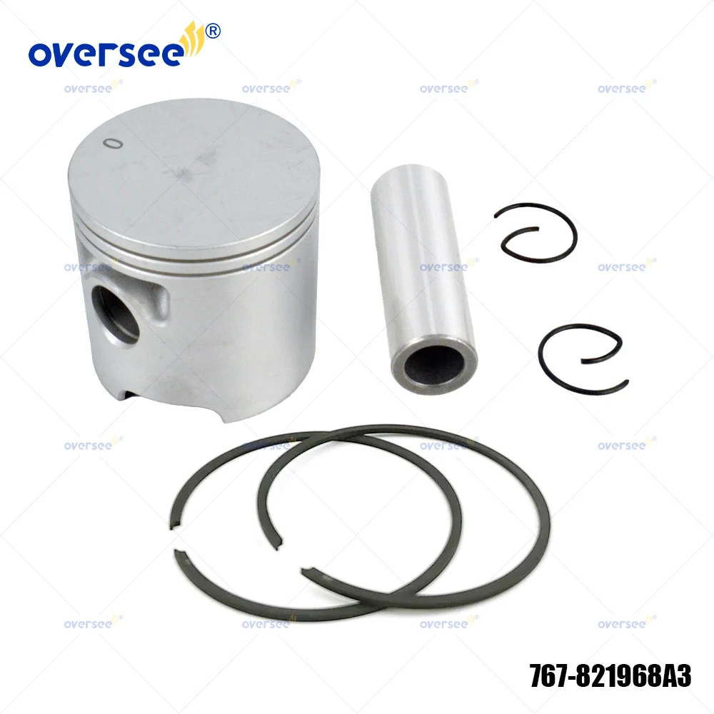 

767-879878T5 Piston & Ring Set STD For Mercury Mariner 15-25HP Outboard 100-04K 821968A3 767-821968A3 879878T5 65mm