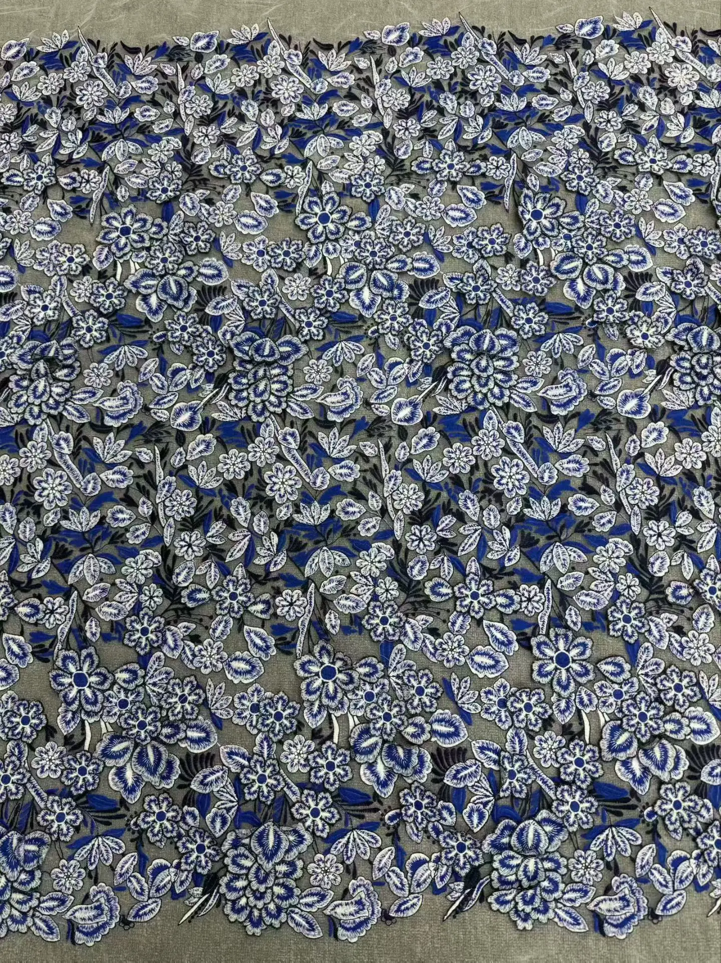 

African French Tllue Lace Fabric Nigerian Tulle Lace Fabric 2026 Luxury Applique Material Embroidery Mesh Lace Sewing D Hm277-1