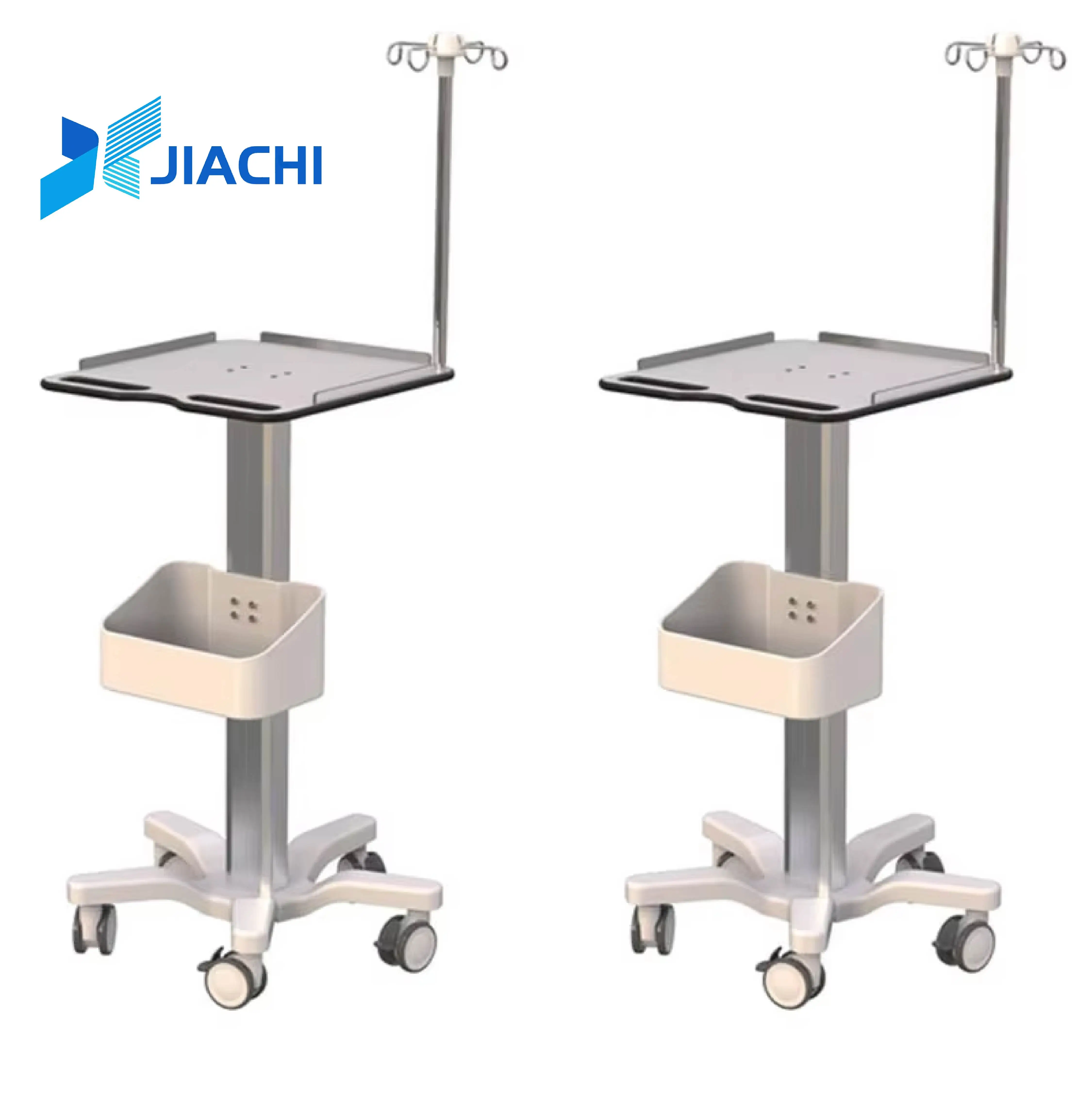 Customized  Cart, Medical Pump Cart for Placing Electrocardiogram Instruments, Aluminum Alloy Medical Cart  Pump Truck
