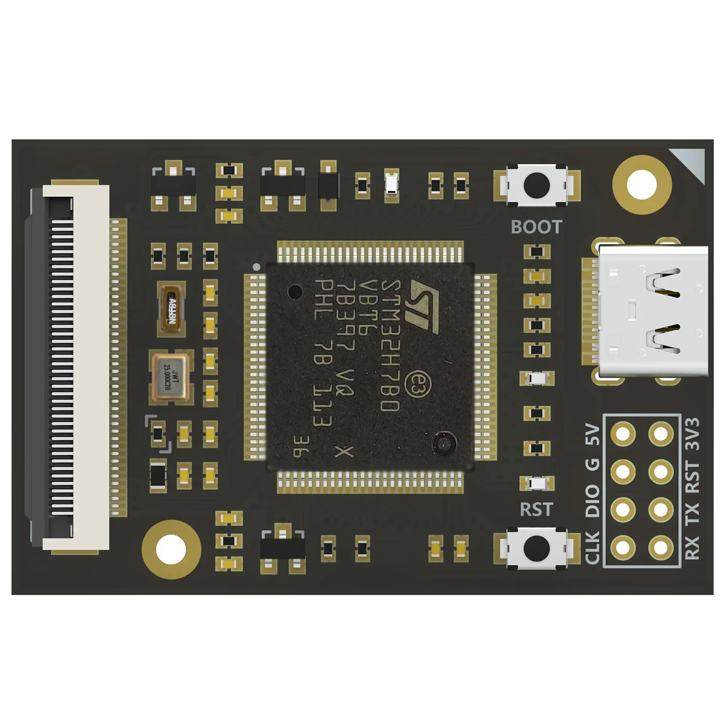 Imagem -06 - Development Board Core Sistema Mínimo Vbt6 Substitui Stm32h750 743 Stm32h7b0