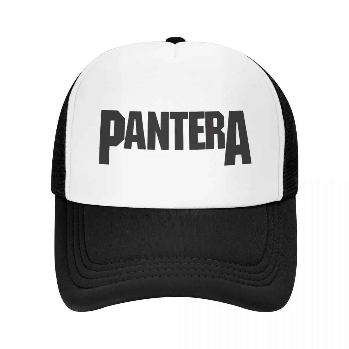 Pantera Heavy Mental Rock Band Mesh Baseball Cap Unisex Sport Sun Hats Hip Hop Hat Adjustable Sun Caps Summer Trucker Cap