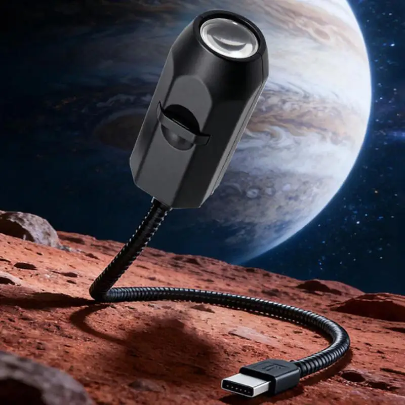 

USB Ceiling Moon Earth Projection Atmosphere Light Starry Sky Lamp Night Light Romantic Bedroom Decoration Galaxy Projector