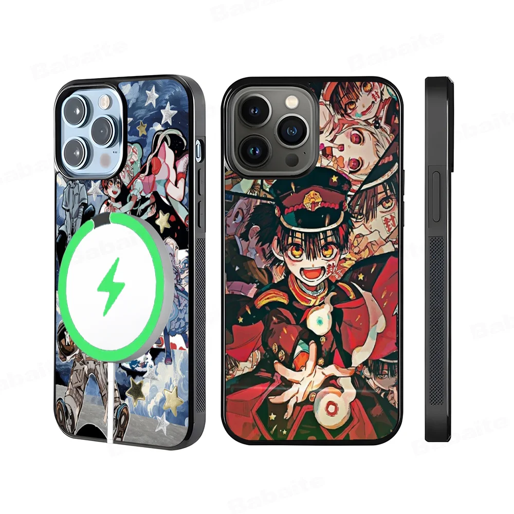 

Toilet Bound Hanako Kun Phone Case Magnetic Case For IPhone 16 14 13 12 11 15 Pro Max Plus For Magsafe Wireless Charge Cover