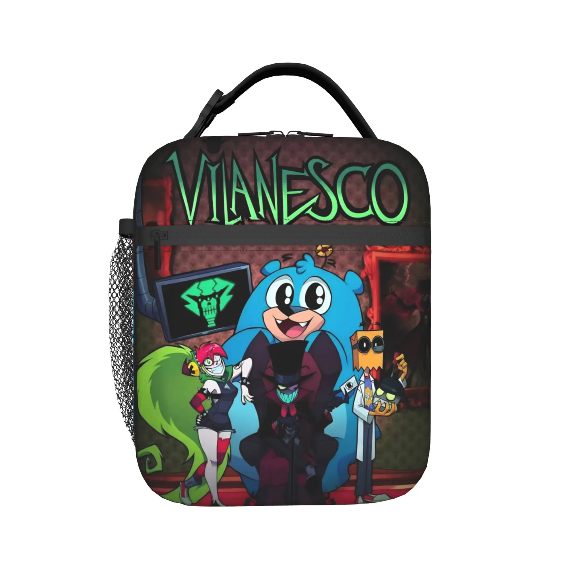 Villainous Comdy Insulated Lunch Bag for Men Women  Food Container Bags Leakproof Cooler Thermal Lunch Boxes For Travel