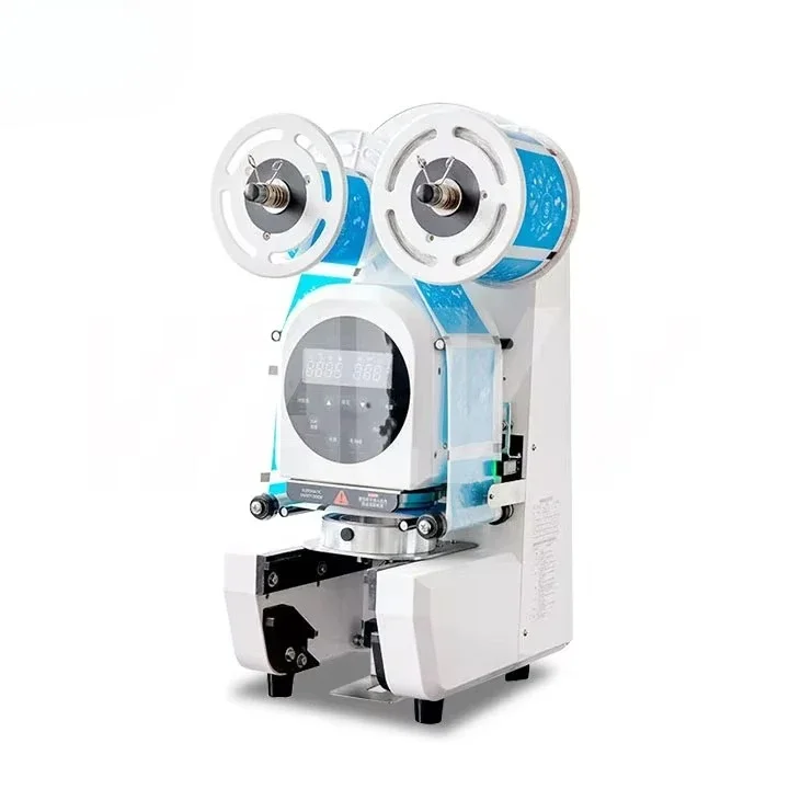 자동 밀봉 기능이 있는 컵 밀봉기 휴대용 버블티 플라스틱