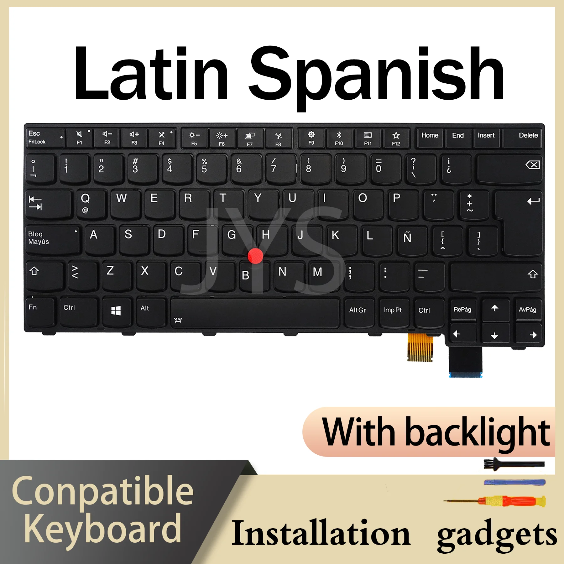 Suitable for Lenovo ThinkPad T470P backlight keyboard CAFR IT LA NO NORD PT SE SI TR UK US  layout
