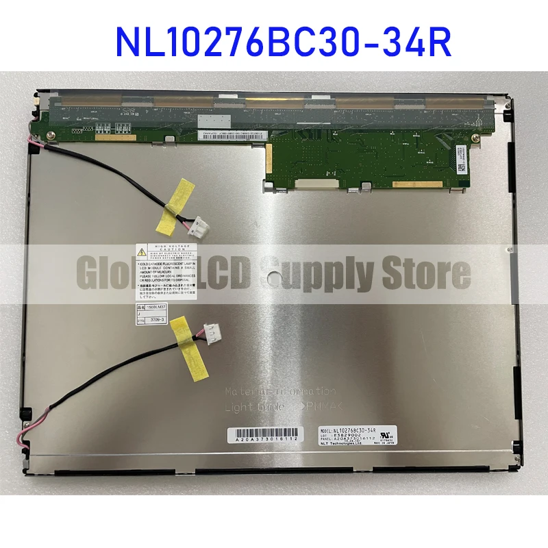 

NL10276BC30-34R 15.0 Inch LCD Display Screen Panel Original for NEC 20 Pins Connector Brand New Fully Tested