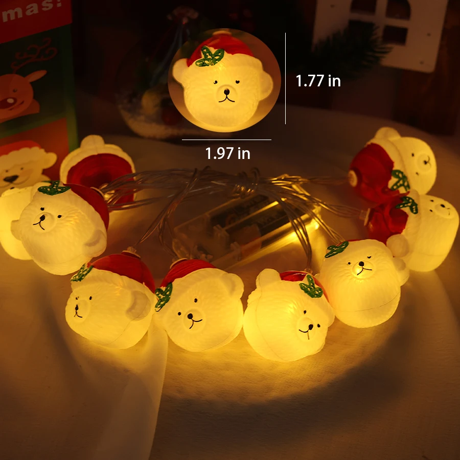 LED light string Christmas lights Christmas tree decorations string lights Christmas tree ornaments hanging lights