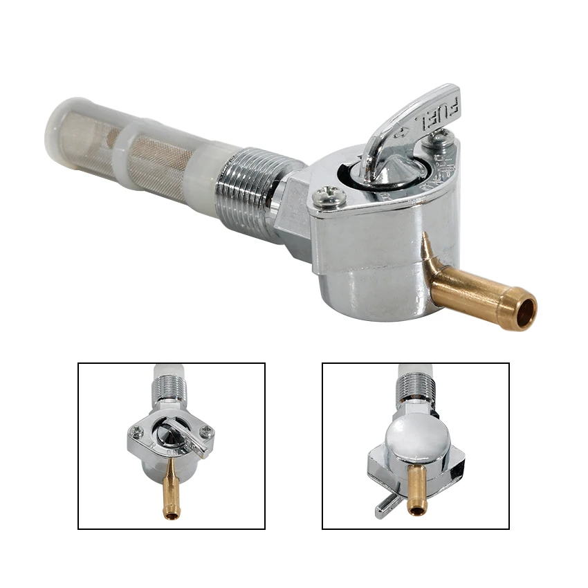 Tank Gas Fuel Valve Oil Tank Switch For Harley Davidson Electra Glide FLHFB / Sportster 1000 883 XLCH/ Super Glide OEM:62125-55B view 2