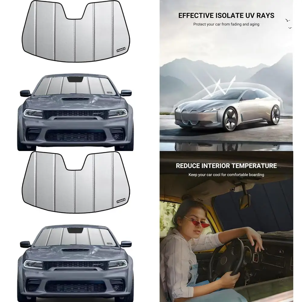 

Universal Rearview Mirror Camera with Windshield Sun Shade Protection (2011-2023)