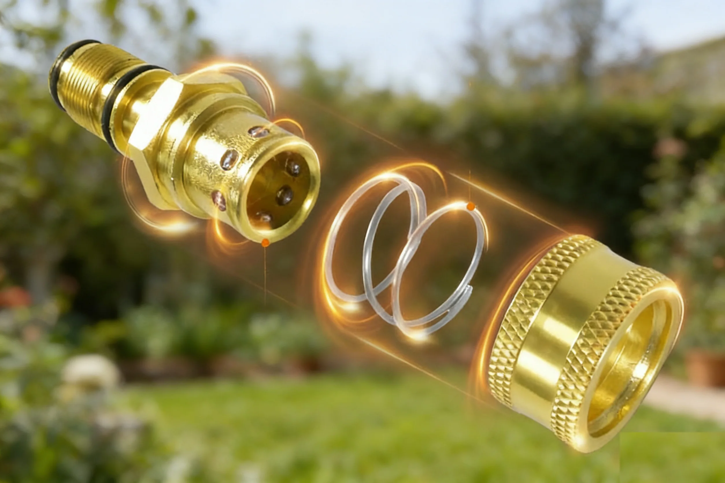 7110331 طقم مخرج مياه بمضخة نحاسية صلبة للتنظيف بالضغط العالي مناسب لـ Simpson 530006 530007 530010 530012 5300038 530039