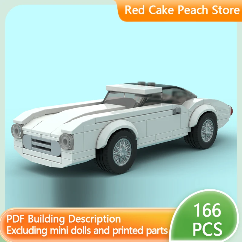 

Speed Racing Car Model MOC Building Bricks Concept Fastback Car Modular Technology Children Holiday Gifts Assemble Toys Suit