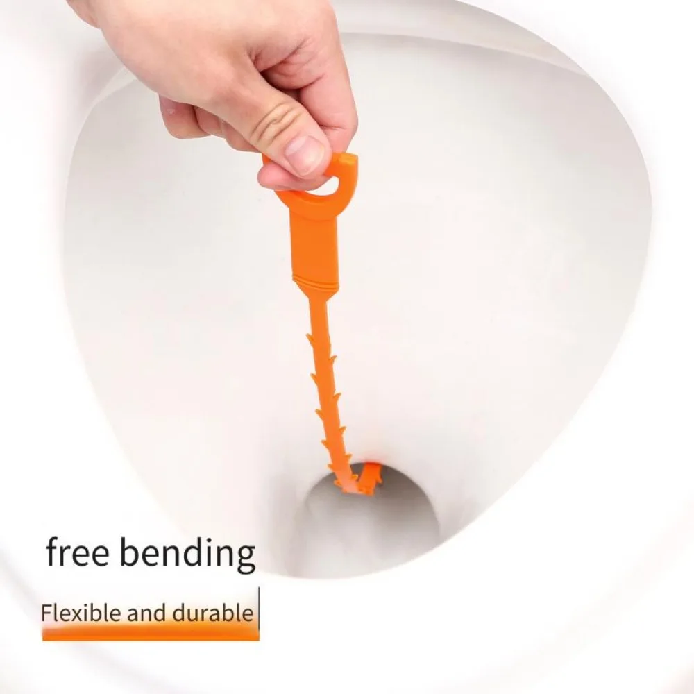 Household Drain Clog Remover Pipe Cleaner Drain Cleaner Dehairer Hair Pipe Cleaning Tool For Bathroom Sinks Shower Bathtub view 4