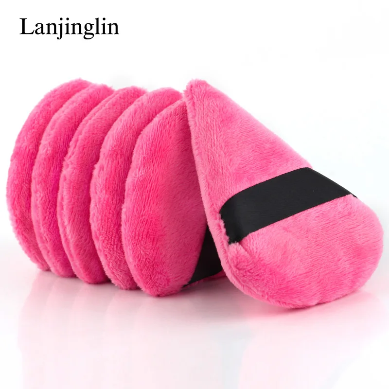 ฟองน้ำแต่งหน้ากำมะหยี่รูปสามเหลี่ยม 2/3/6 ชิ้น ใช้ได้ทั้งแบบเปียกและแบบแห้ง สำหรับรองพื้น เครื่องสำอาง อุปกรณ์เสริมความงาม