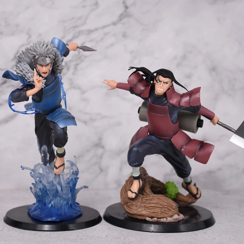 

Первый Хокаге, Хаширама Сенджу и Другая Хокаге, Топирама Топирама, модель в подарочной коробке с аниме, аксессуары