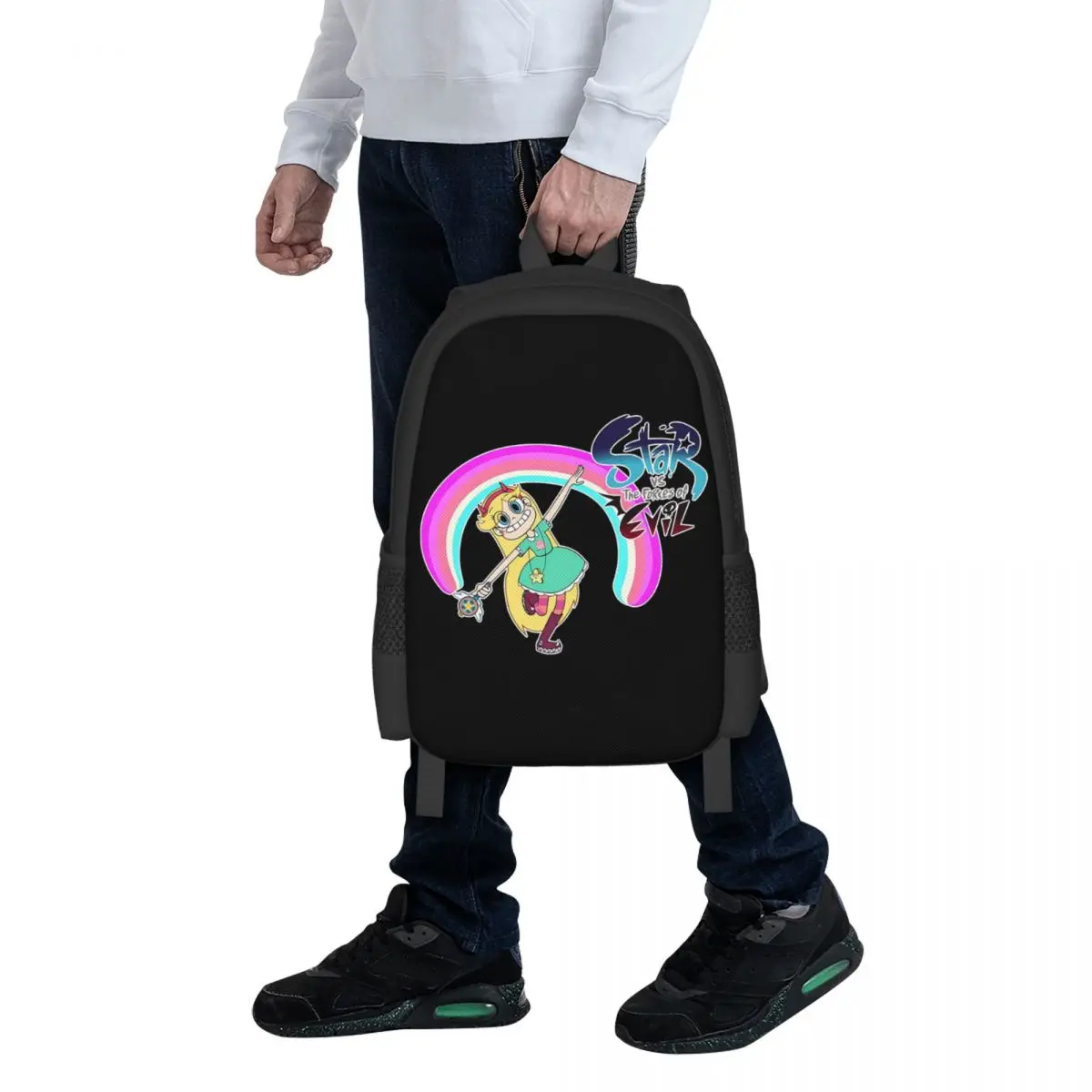 

Star Butterfly Student Backpack School Bag Hiking Travel Daypack for Boys Girls Fashion Bookbag Shoulder Bags