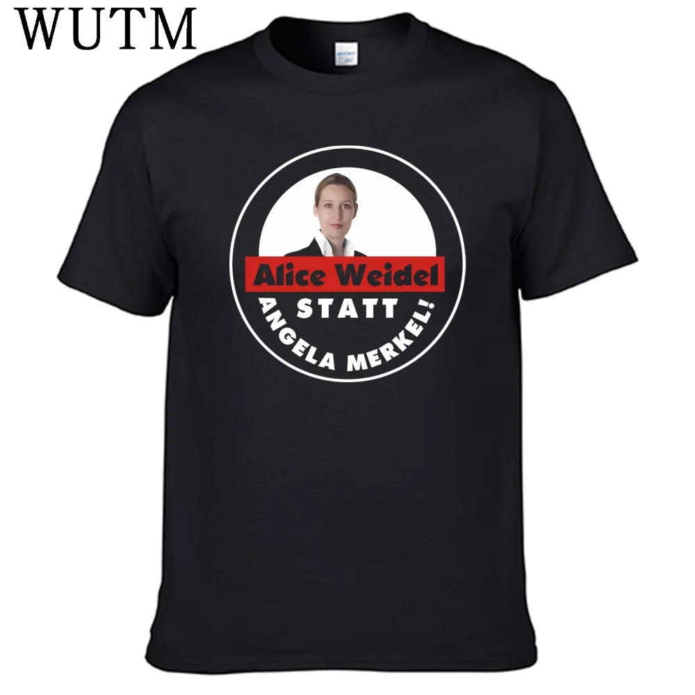 Alice Weidel T-Shirt, 100 % Baumwolle, Herrenhemd