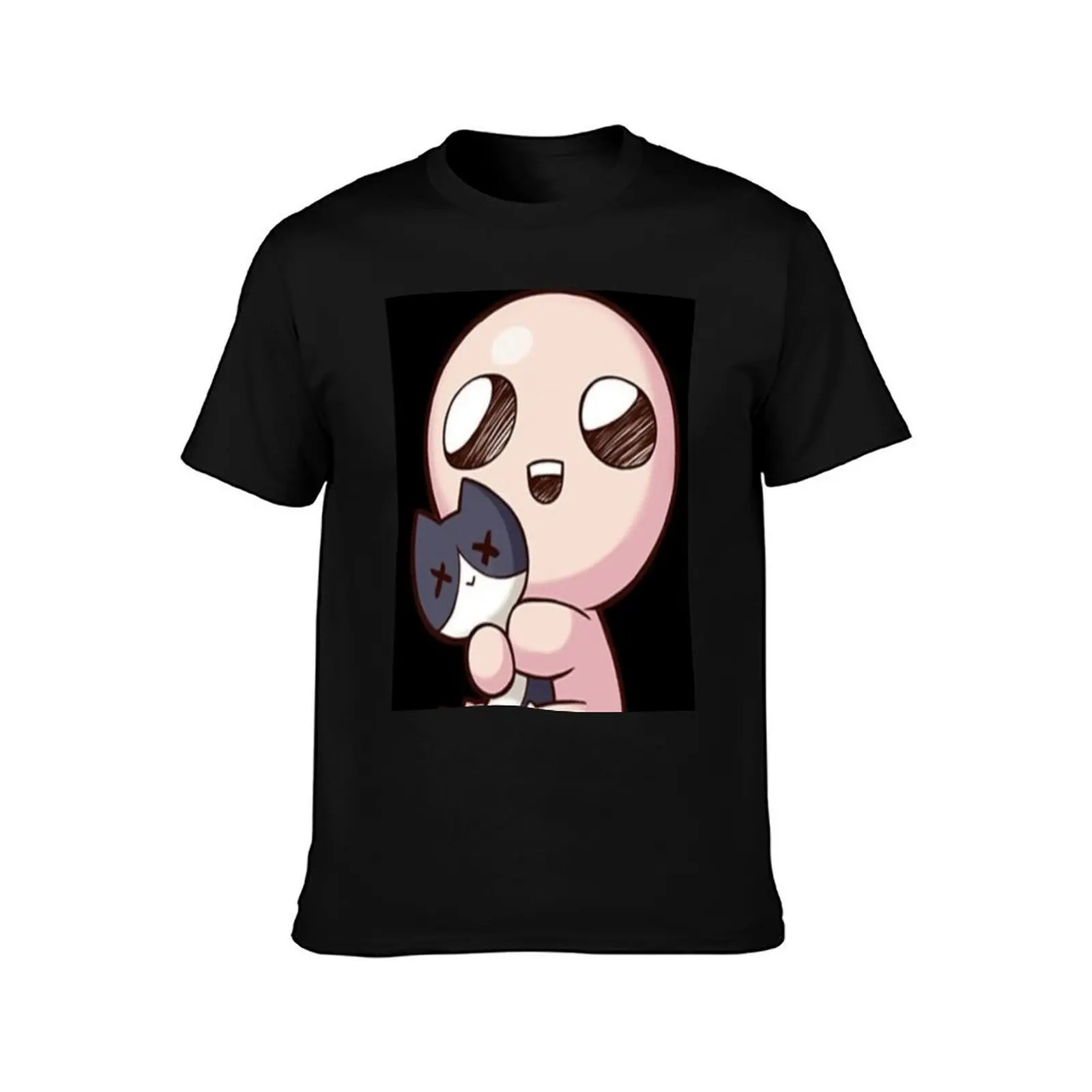 The binding of Isaac T-Shirt Summer Casual Cotton Tee Oversized Streetwear Tops Vintage Graphic Print Loose Fit Short Sleeve