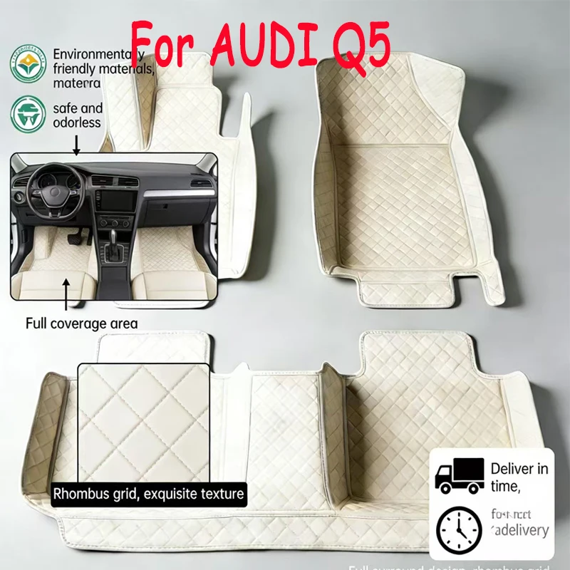 Car floor mats for AUDI Q5 2009 2010 2011 2012 2013 2014 2015 2016 2017 Custom auto Accessories