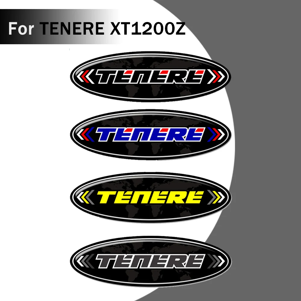 Motorcycle 3D Tank Pad For YAMAHA ADVENTURE TOURING TENERE XT1200Z SUPER 700 Luggage Aluminium Sticker 1200