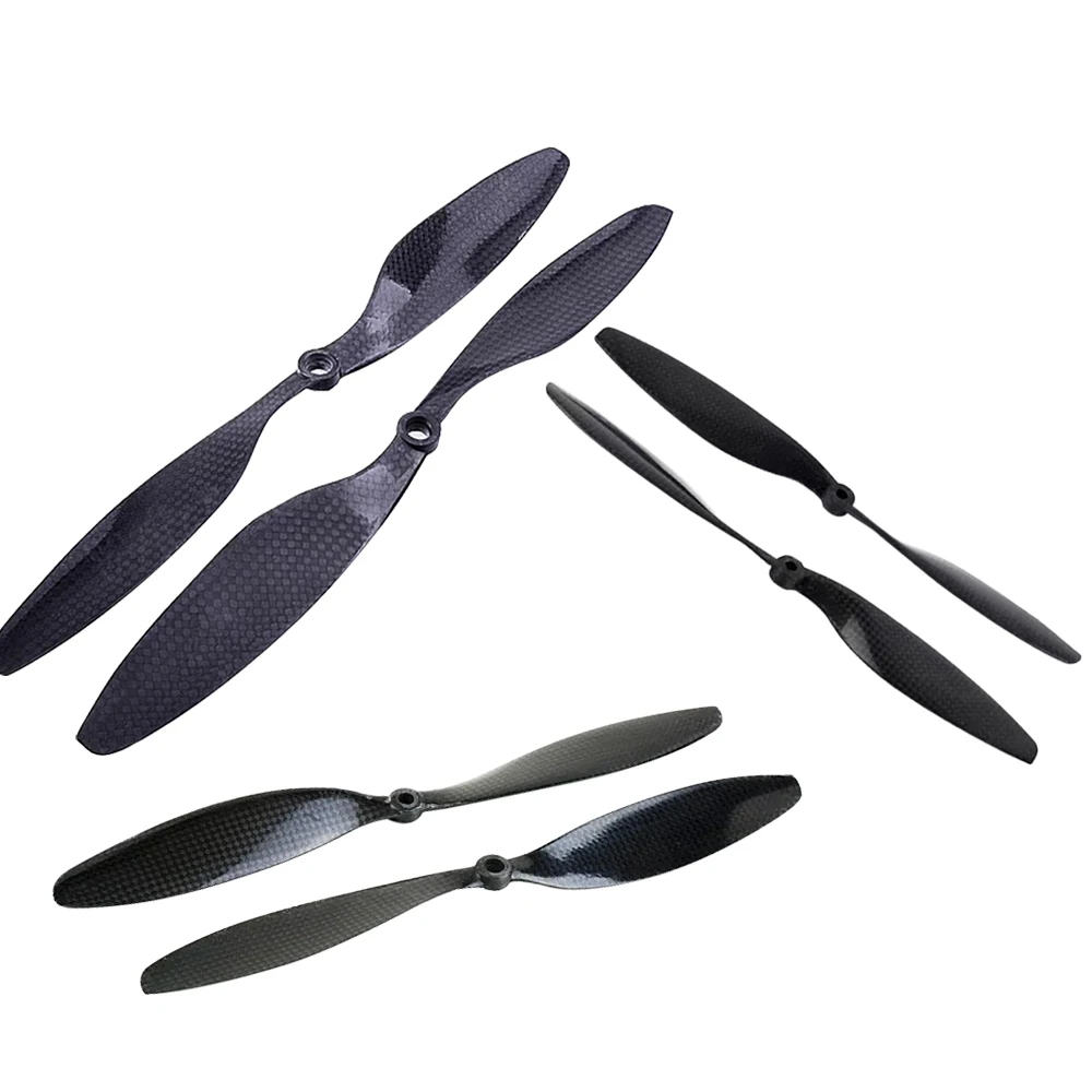 8045 1045 1047 1147 1238 1260 1245 2 คู่ CW CCW ใบพัดคาร์บอนไฟเบอร์ Prop Blade สําหรับ RC Quadcopter Hexacopter อุปกรณ์เสริม