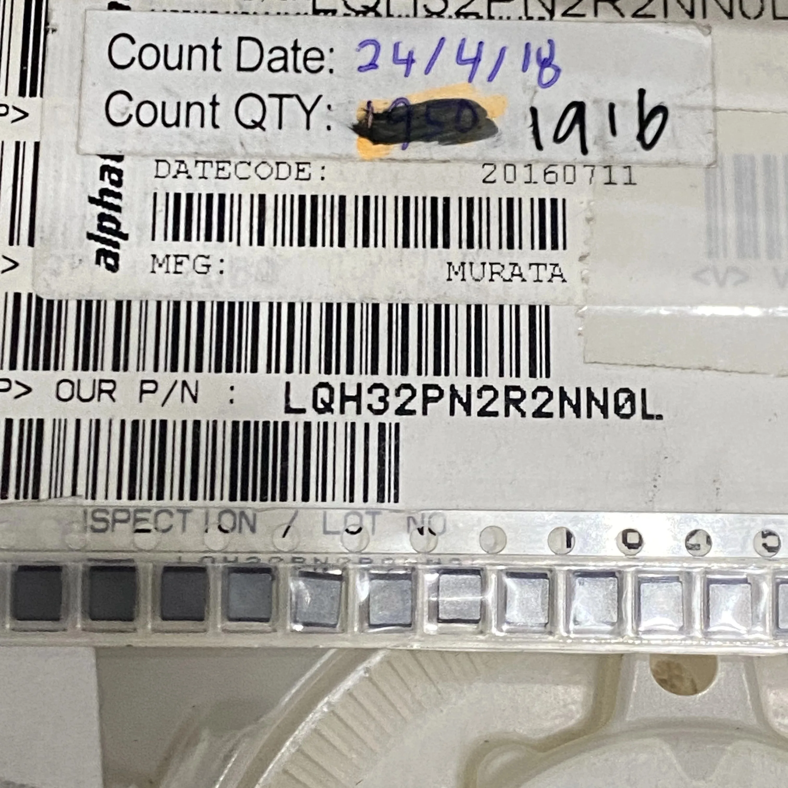 100PCS Brand new original LQH32PN2R2NN0L 16+ SMD