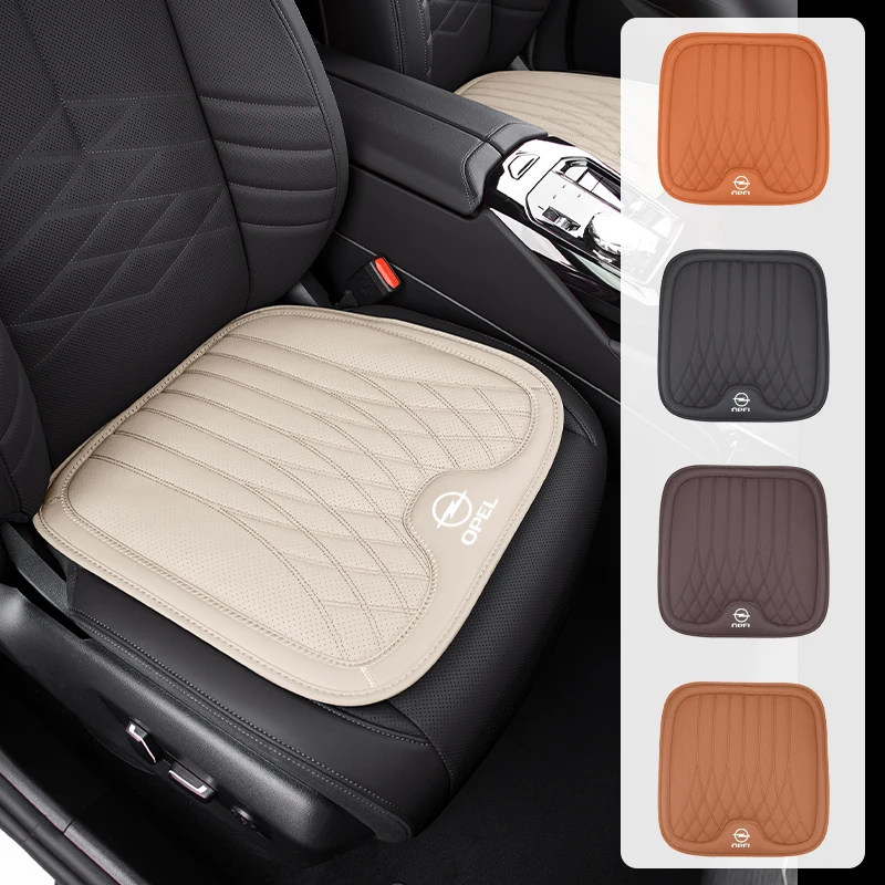 Leather Car Seat Cover Cushion Protector Pad Interior Accessories For Opel Astra  H J K Insignia Corsa D Zafira Meriva Mokka