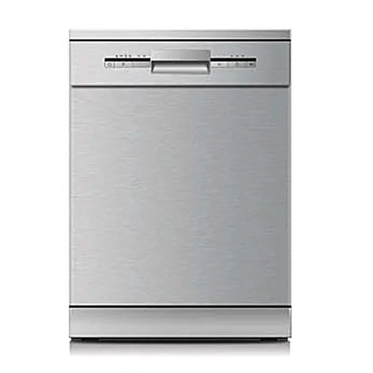 220V50Hz 12 Sets 60CM Semi Built-in Dishwasher with 6 Wash Programs and 1-24 Hour Delayed Start Function