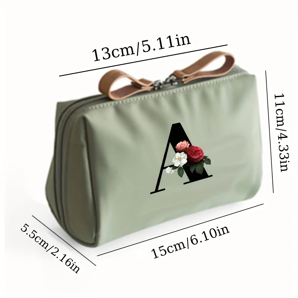 1 Stück multifunktionale Aufbewahrungstasche für Damen, modische Make-up-Tasche, tragbare Reise-Kulturtasche, geeignet für Geschäftsreisen und Reisen – Detail 2