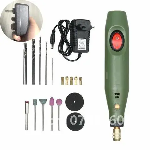 

Clay Casting Mold Tool Mini Electric Drill Kit, Handheld Variable Speed, USB Charging, Grinding, Polishing, Cutting Accessories