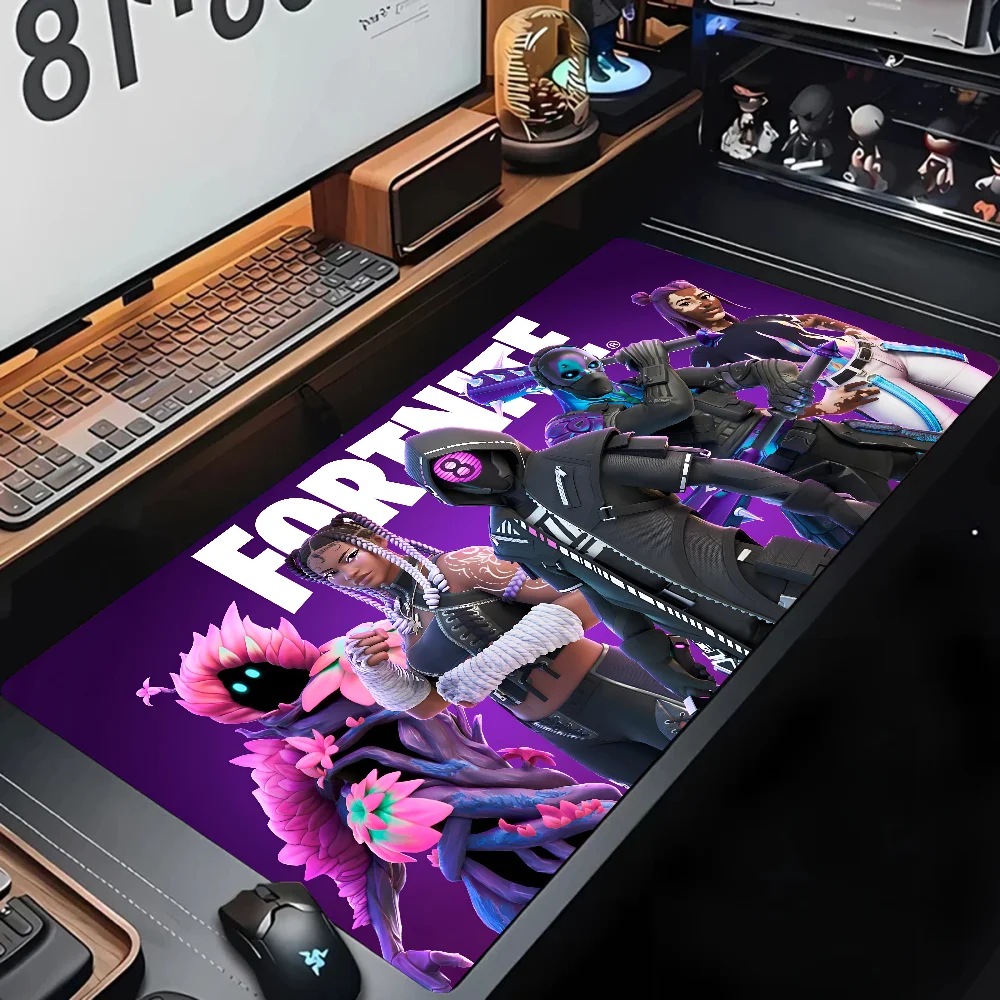 Game Mousepad Large Gaming Mouse Pad LockEdge Thickened Computer Keyboard Table Desk Mat F-Fortnites-s
