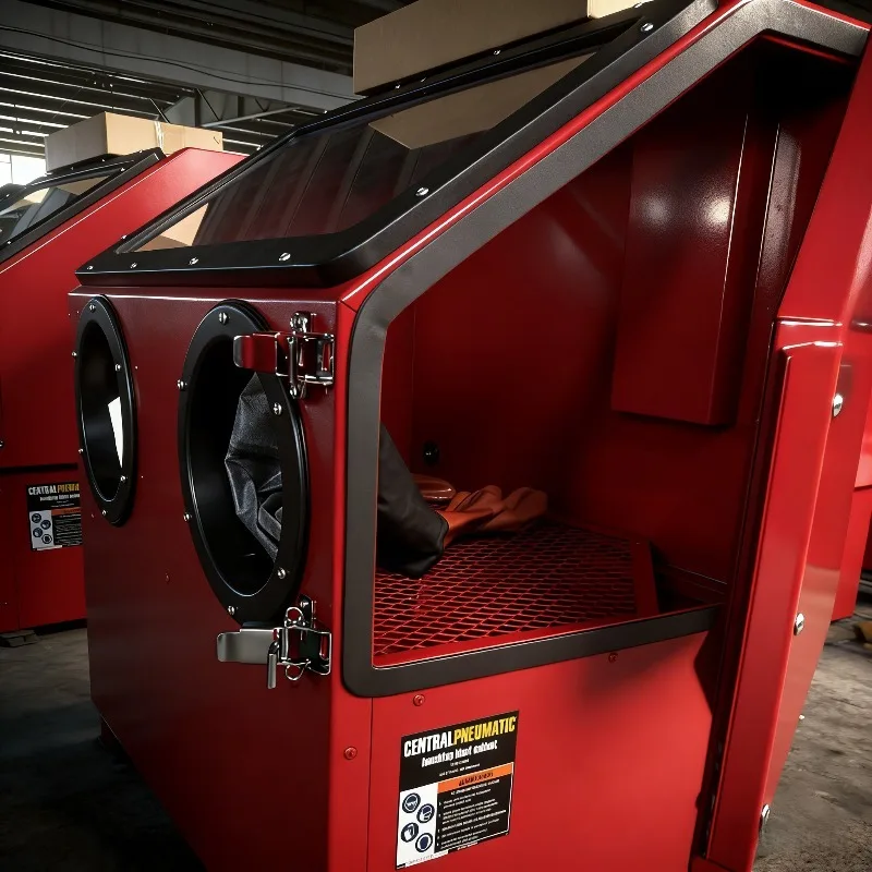 Small sandblasting machine surface rust removal, renovation, oil removal and impurity removal, high-speed frosted