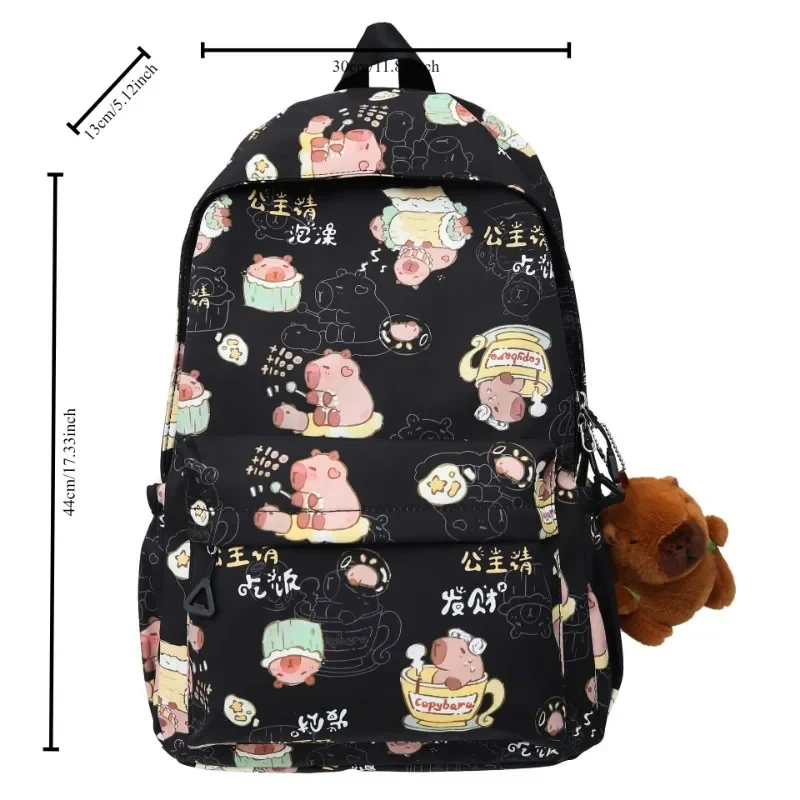 Kawai Schoolbag Cute Cartoon Backpack Female Primary School Students Large-capacity Lightweight Junior High School Bag Students