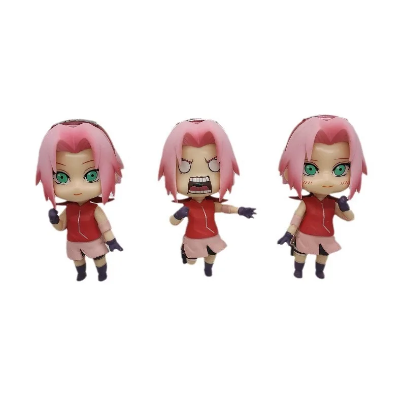 Naruto Anime Figure Haruno Sakura Uzumaki Naruto Action Figures toys model Statue Collection Desktop decoration Pendant boy Gift