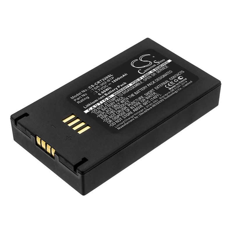 

Li-ion Remote Control Battery for Crestron,3.7v,1800mAh,TSR-302,TSR-302 Handheld Touch Screen Remote