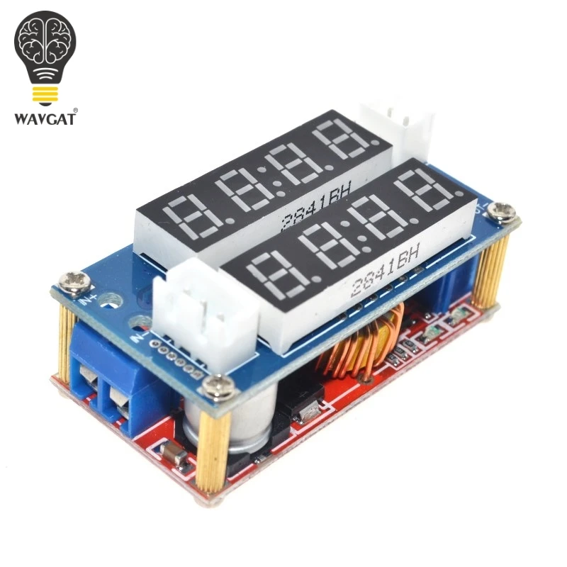 5A Adjustable Power CC/CV Step-down Charge Module LED Driver Voltmeter Ammeter Constant current constant voltage AEAK