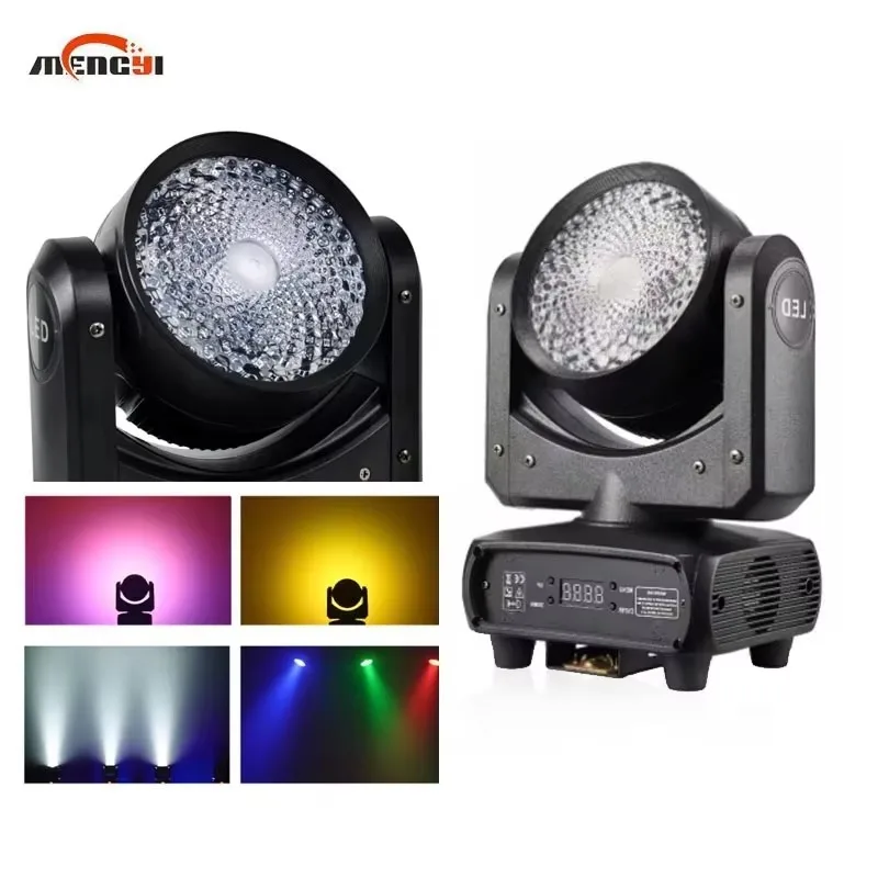 

DMX Stage Effect Light 120W RGBW 4in1 COB Blinder LED Moving Head Light For Dj Disco