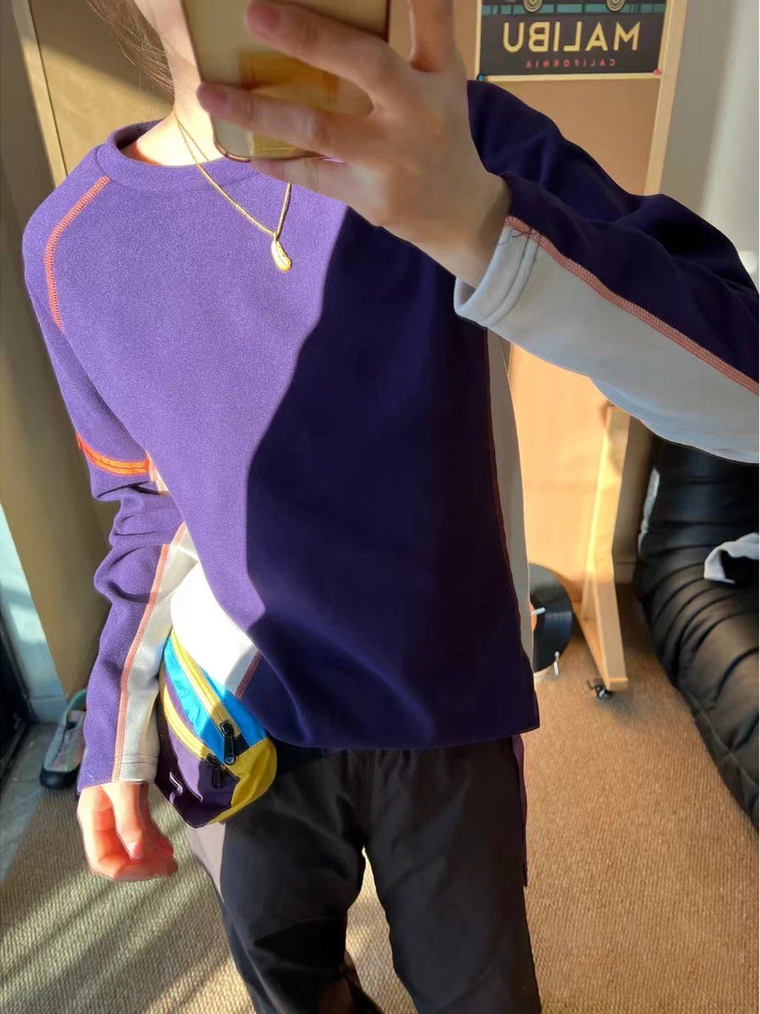

Thiened Fce Hoodie Men's Outdoor Sports Cycling Clothes Purple Hassel Line Warm Velvet Base irt American Sle Autumn ...