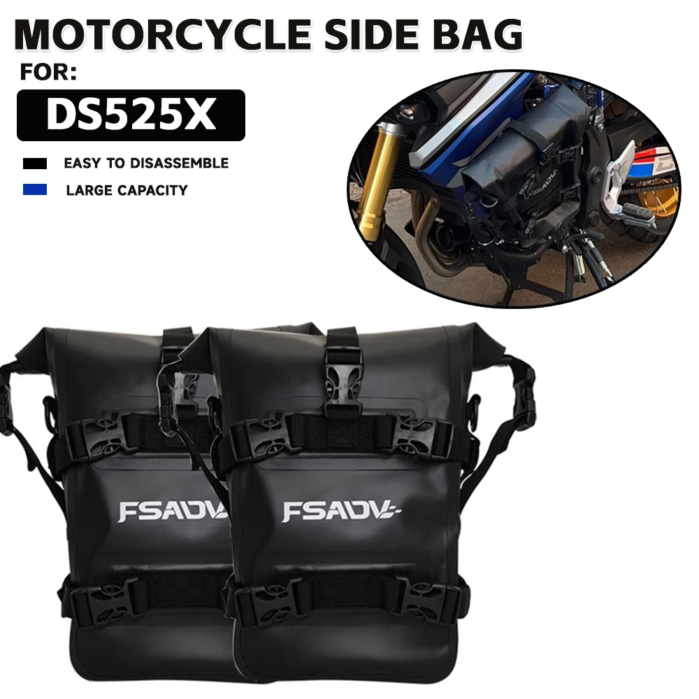 For VOGE DS525X DS 525X 525 DSX 525DSX Waterproof Tool Placement Travel Bag  Frame Crash Bars Bag Motorcycle Accessories