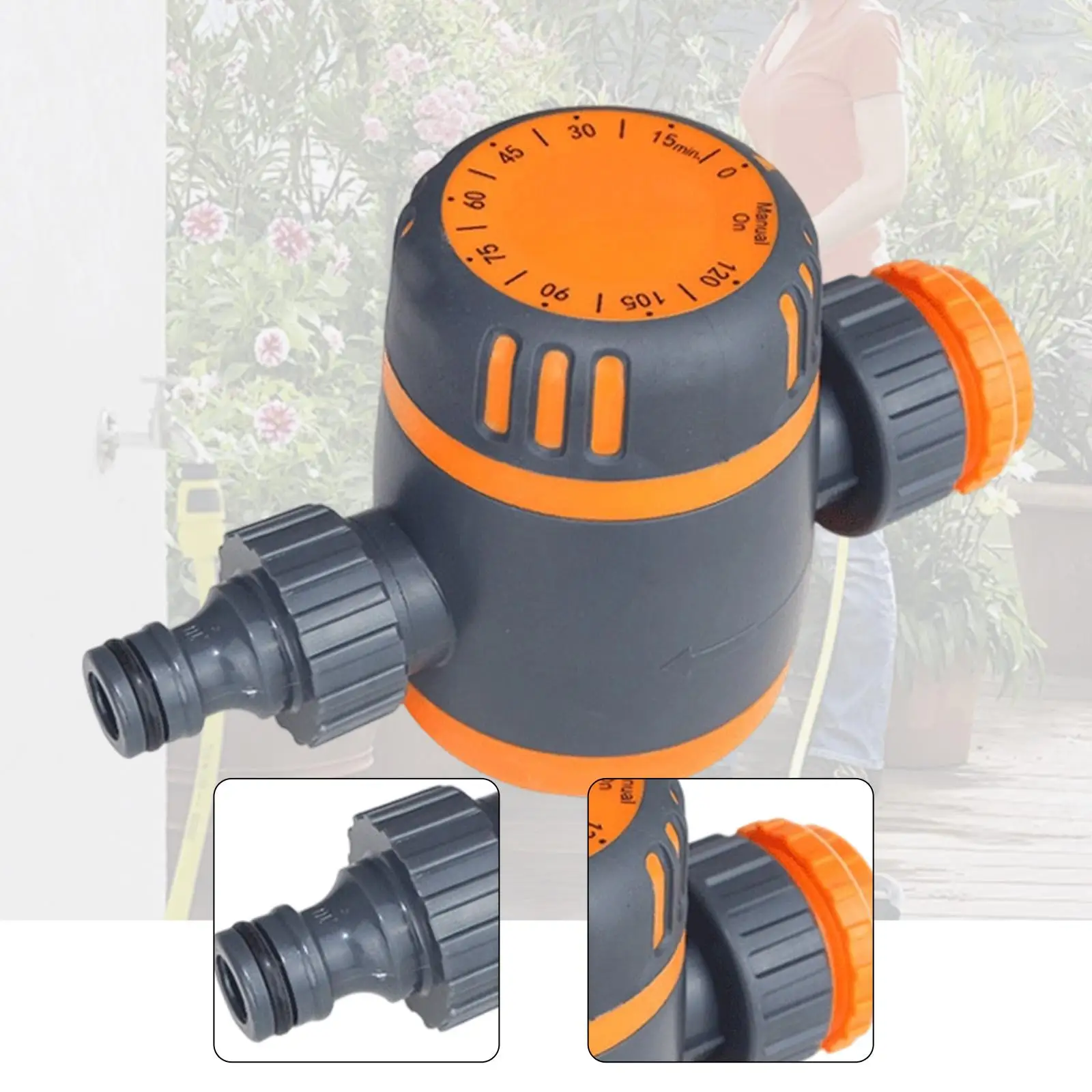Sprinkler Timer Automatic Water Timer Lawn Water Outlet Yard Scheduled Farm Outside Garden Hose Faucet Plant Watering Device