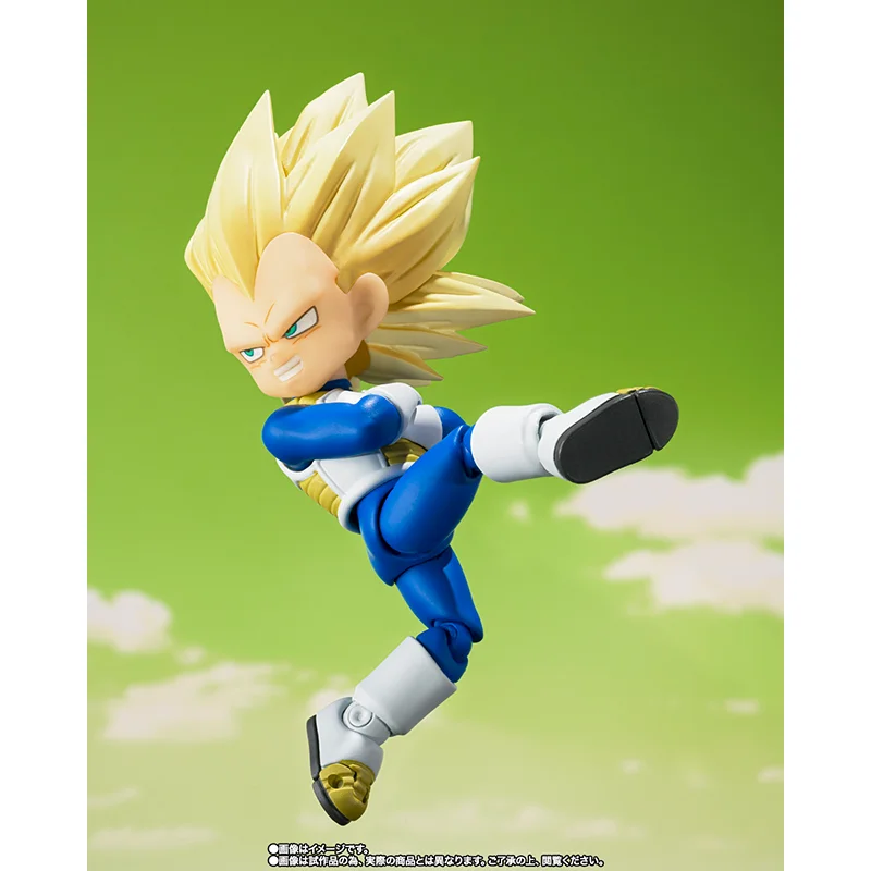 bandai-shfiguarts-shf-super-saiyan-3-vegeta-mini-daima-original-en-stock-figurines-de-collection-d'action-anime-jouets-modeles