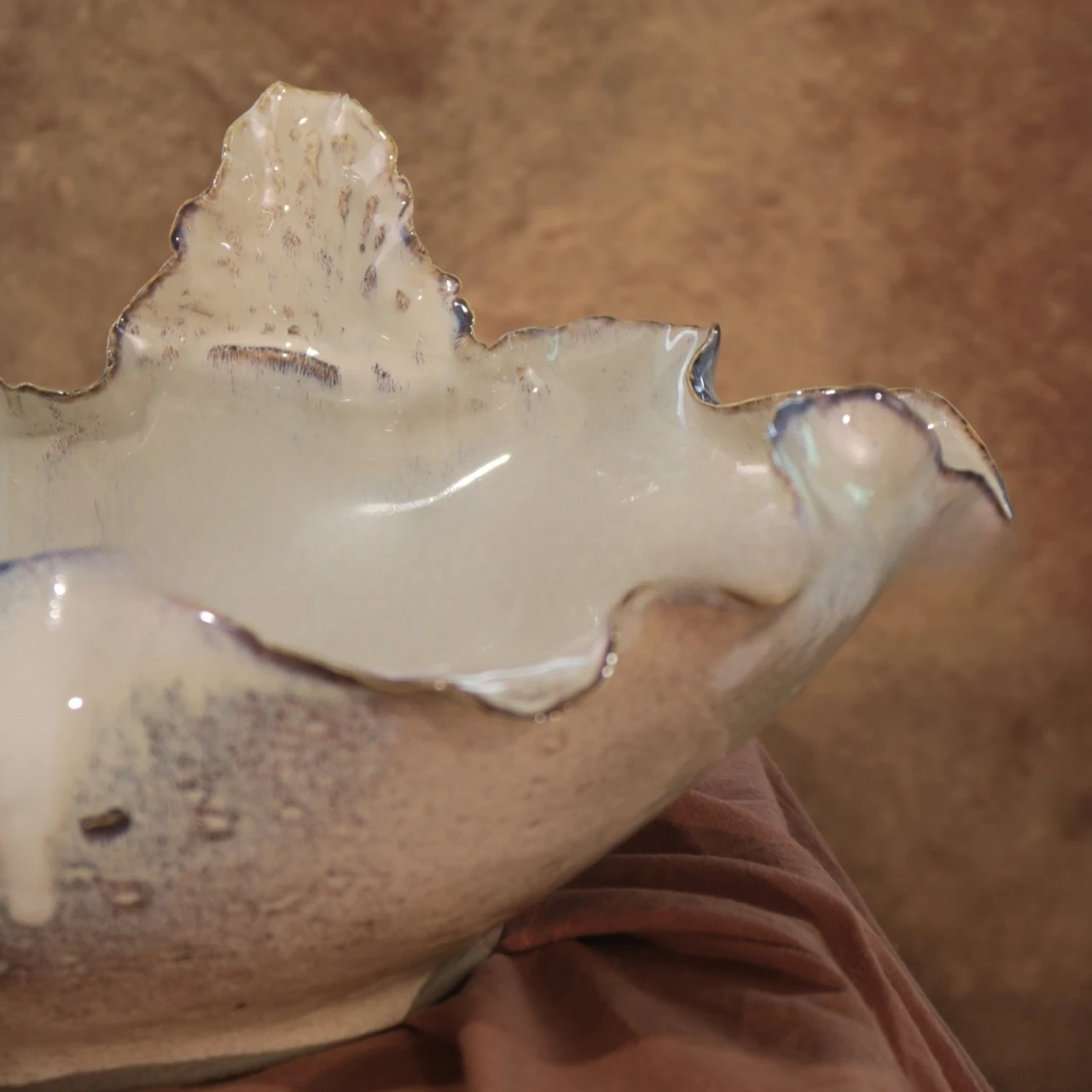 زخرفة أطباق فاكهة سيراميك الجنين المسحوب يدويًا، أدوات المائدة، غرفة المعيشة المنزلية، طبق الوجبات الخفيفة المتقدم #4