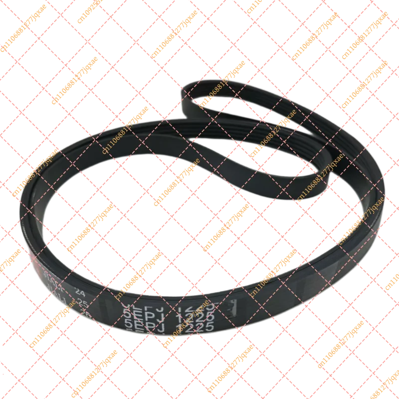 5EPJ1225 Rubber Drive Belt - Universal Replacement Washer V-Belt for Hoover & Candy Laundry Systems (Ref: 41021973 / 41039460)