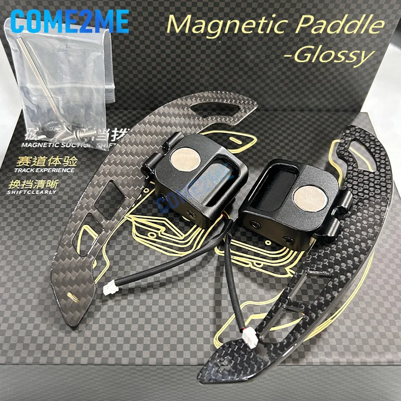 

Suitable For Audi A4, B9, A3, Steering Wheel Shift Paddles, Using Advanced Glossy Magnetic Suction Technology