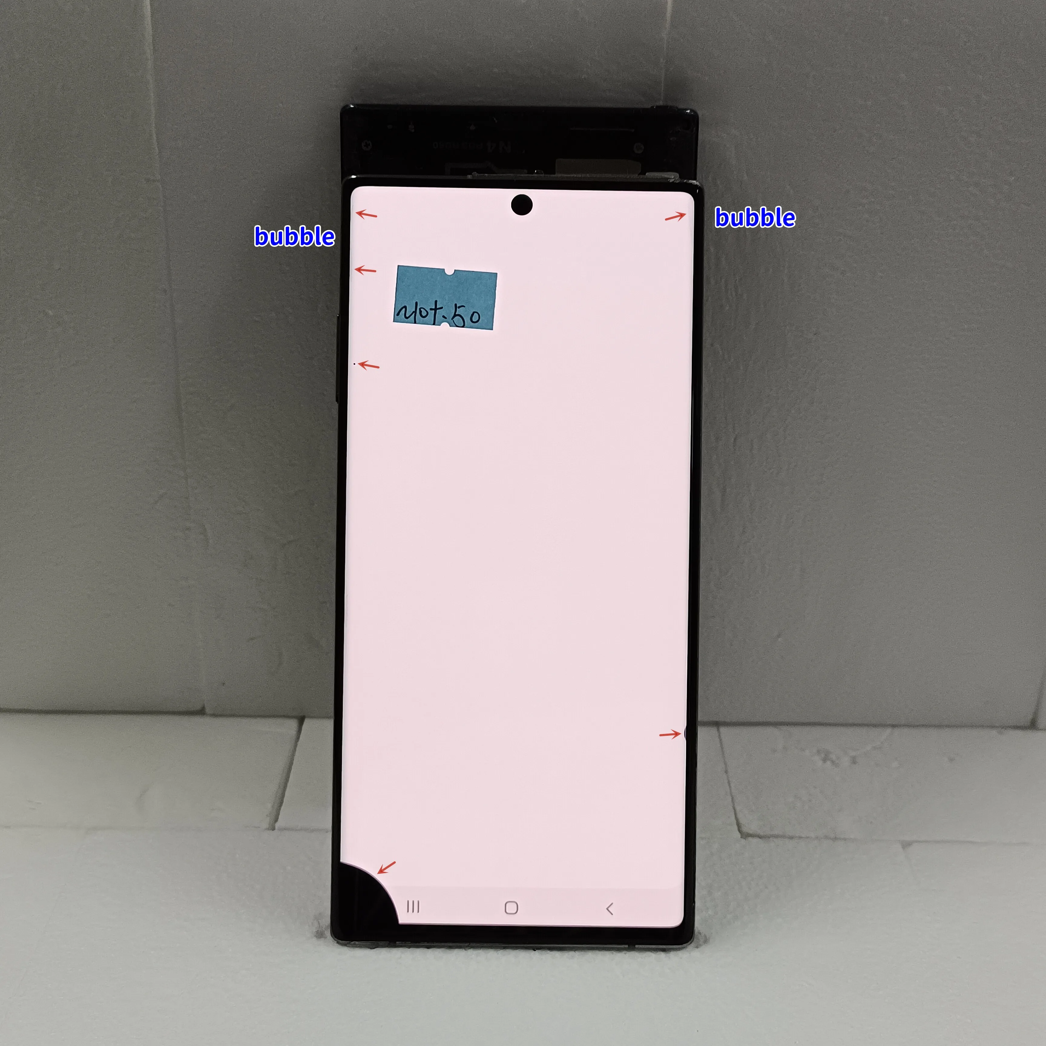 High Quality AMOLED LCD For N10+ With Defect For Samsung Galaxy Note10+ Display Touch Screen Note 10 Plus SM-N975F N975 N976 LCD