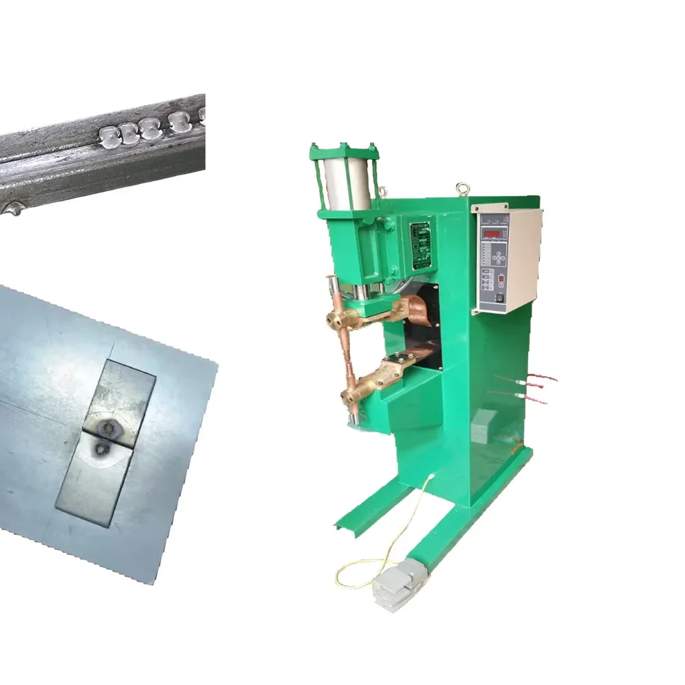 

Pneumatic Pedal Type Spot Welding Machine AC Wire-to-Wire Mesh Welding Equipment Seam Circular Seam Welder Industrial Equipment