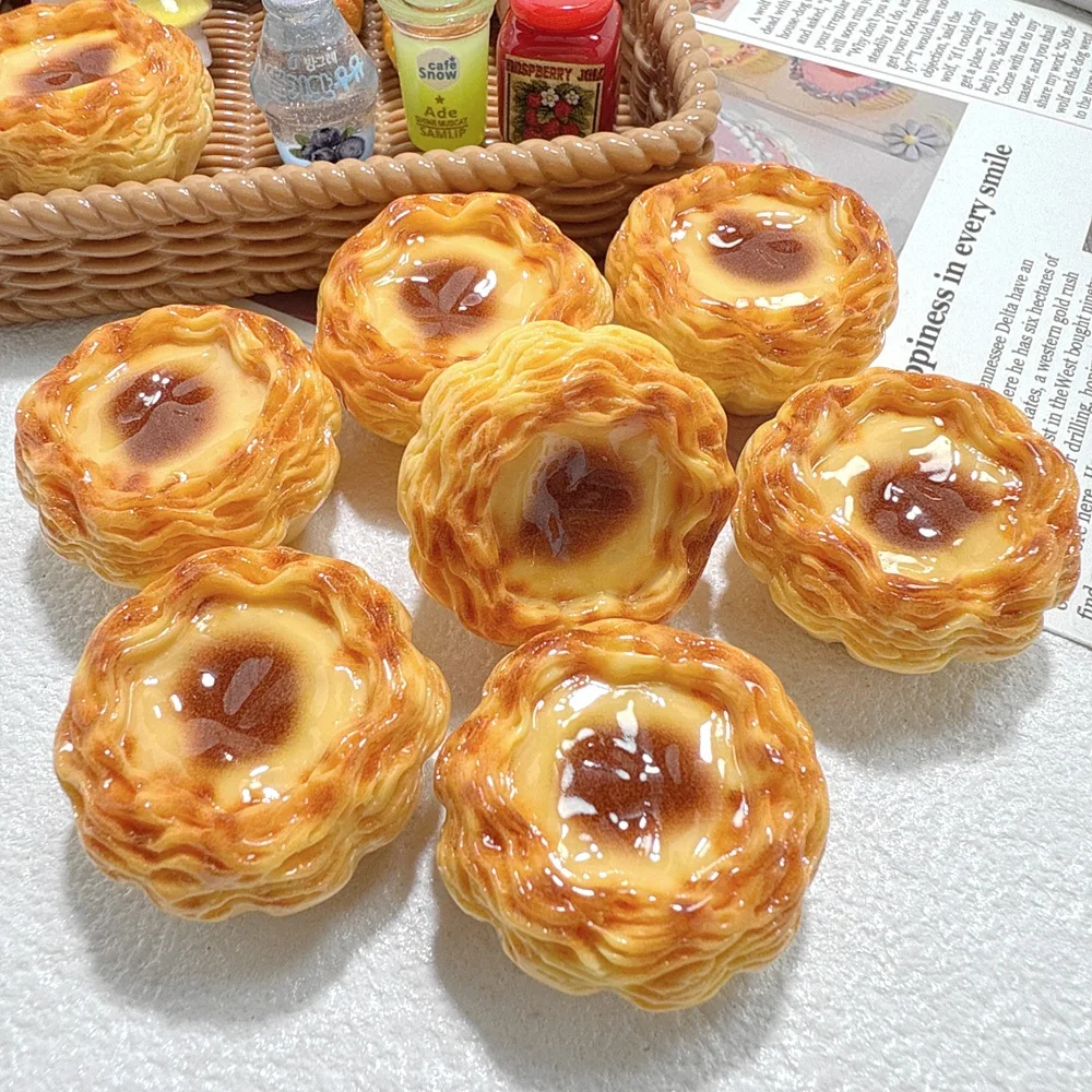 5pcs Miniature Food 3D Egg Tar - đánh giá và giá 3D Printing Egg